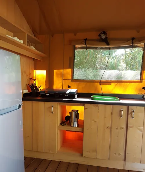 Location - Grand Lodge Premium Avec Vue - image n°5 - Camping La Ferme de Clareau