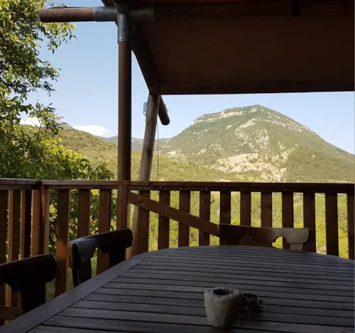 Location - Grand Lodge Premium Avec Vue - image n°3 - Camping La Ferme de Clareau