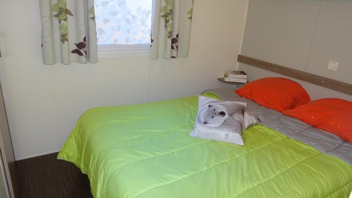 Mobil Home Provence - Evasion Confort 33M² - 3 Chambres +Tv + Climatisation +Terrasse Couverte 11M²
