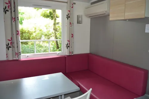 Accommodation - Mobil Home  Lavande Confort 26M² - 2 Bedrooms + Tv + Air-Conditioning +Half-Covered Terrace 7M² - image n°2 - Flower Camping LES TRUFFIERES