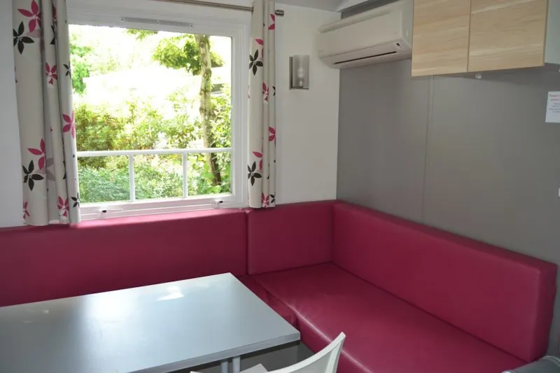 Mobil Home Lavande Confort 26M² - 2 Chambres +Tv + Climatisation +Terrasse Semi-Couverte 7M²