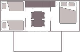 Bungalow Nature Standard 21M² - 2 Chambres (Sans Sanitaires)