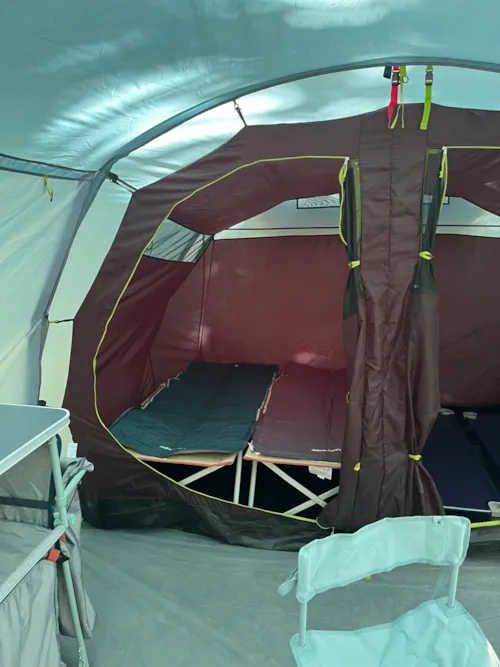 Accommodation - "Ready-To-Camp" Tent - image n°2 - Flower Camping LES TRUFFIERES