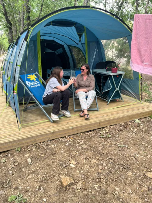 Accommodation - "Ready-To-Camp" Tent - image n°6 - Flower Camping LES TRUFFIERES