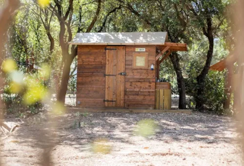 Huuraccommodatie(s) - Tent Lodge Kenya Confort 34M² - 2 Slaapkamers + Overdekt Terras 11M² (Met Privé Sanitair) - image n°6 - Flower Camping LES TRUFFIERES