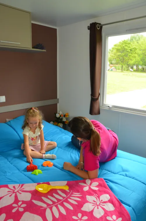 Location - Mobile-Home Cottage - image n°7 - Camping CHAMP LA CHEVRE