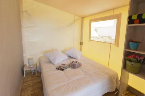 Location - Tente Lodge Rando (Sans Sanitaires) - image n°3 - Camping CHAMP LA CHEVRE