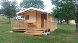 Location - Tente Lodge Rando (Sans Sanitaires) - Camping CHAMP LA CHEVRE