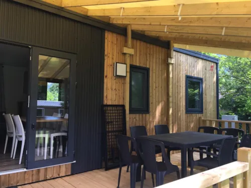 Location - Cottage Premium 3 Chambres - image n°2 - Camping CHAMP LA CHEVRE