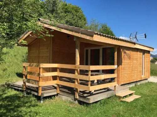 Location - Chalet Alizé 1 Chambre - image n°2 - Camping CHAMP LA CHEVRE