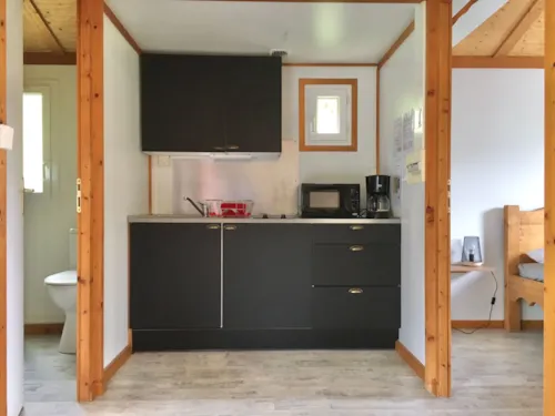 Location - Chalet Alizé 1 Chambre - image n°5 - Camping CHAMP LA CHEVRE