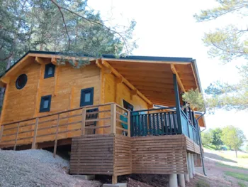 Mietunterkunft - Hütte Duplex 3 Schlafzimmer (6-8  Pers.) - Camping CHAMP LA CHEVRE