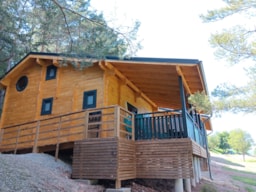 Accommodation - Chalet Duplex 3 Bedrooms (6-8  Pers.) - Camping CHAMP LA CHEVRE