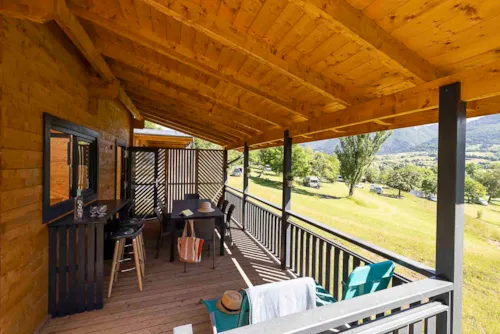 Location - Chalet Duplex 3 Chambres - image n°2 - Camping CHAMP LA CHEVRE