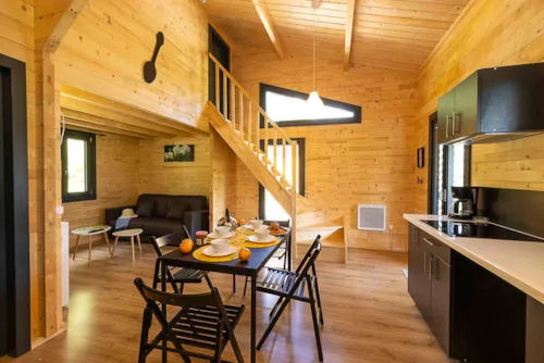 Location - Chalet Duplex 3 Chambres - image n°4 - Camping CHAMP LA CHEVRE