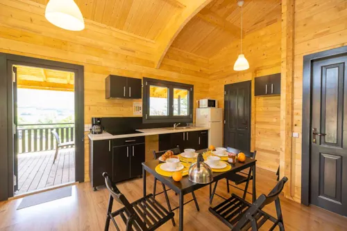 Location - Chalet Duplex 3 Chambres - image n°5 - Camping CHAMP LA CHEVRE
