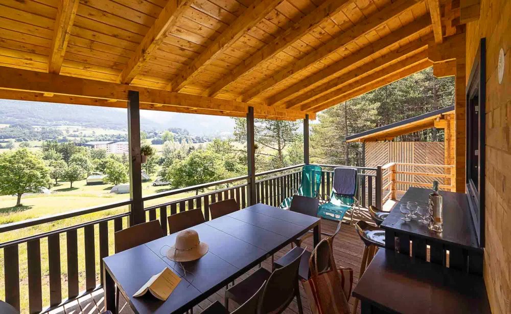 Accommodation - Chalet Enjoy 2 Bedrooms - Camping CHAMP LA CHEVRE