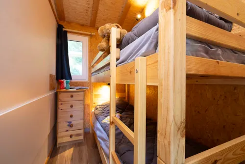 Location - Chalet Alizé 2 Chambres - image n°6 - Camping CHAMP LA CHEVRE