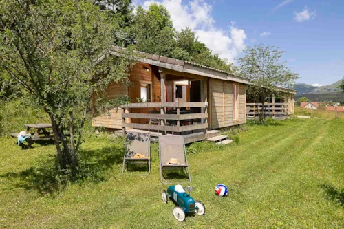 Location - Chalet Alizé 2 Chambres - image n°1 - Camping CHAMP LA CHEVRE