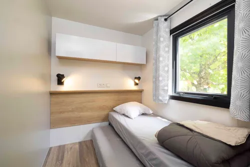 Location - Cottage Premium 3 Chambres - image n°6 - Camping CHAMP LA CHEVRE