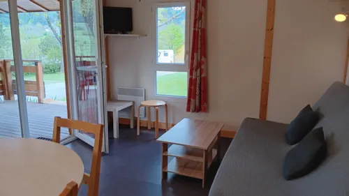 Mietunterkunft - Hütte Frêne 2 Schlafzimmer - image n°6 - Camping CHAMP LA CHEVRE