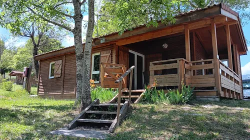 Mietunterkunft - Hütte Frêne 2 Schlafzimmer - image n°1 - Camping CHAMP LA CHEVRE