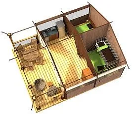 Accommodation - Canvas Bungalow - image n°3 - Camping le Pilat