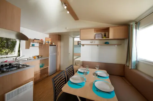 Location - Mobil-Home Confort 3 Chambres - image n°3 - Camping le Pilat