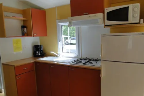 Location - Mobil-Home Standard 28M² 2 Chambres - Zone Ombragée - image n°7 - Flower Camping Les Rives de l'Aygues