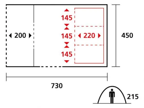 Location - Tente Prêt À Camper 28 M² - Terrasse Semi-Couverte - Sans Sanitaire - image n°5 - Flower Camping Les Rives de l'Aygues