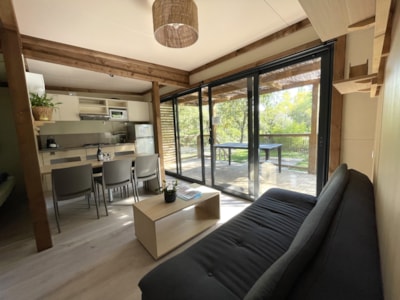 Chalet Confort 35m² 3 bedrooms Half-covered terrace + air-conditioning