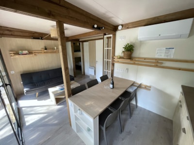 Chalet Confort 35m² 3 bedrooms Half-covered terrace + air-conditioning
