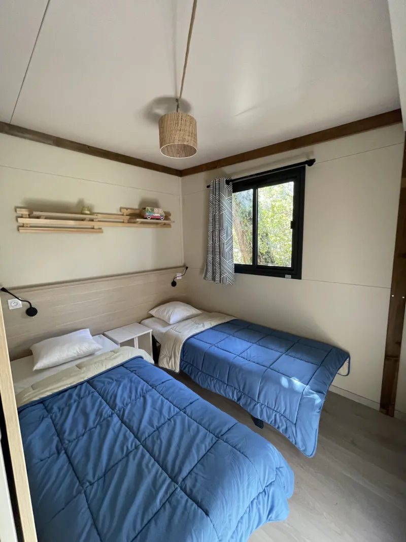 Chalet Confort 35M² 3 Chambres Terrasse Semi-Couverte + Climatisation