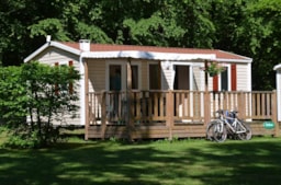 Mietunterkunft - Mobilheim Riviera - Camping de L'Etang du Merle