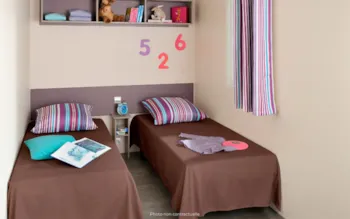 Mietunterkunft - Mobil-Home Confort - Camping de L'Etang du Merle