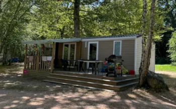 Mietunterkunft - Mobil-Home Premium - Camping de L'Etang du Merle