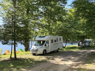 Camping Pitch BY THE LAKE