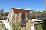 Alloggio - Dakota 2 Pers. (High Comfort Range) + Place Per 1 Vehicle - Camping Les Palmiers Alloggio - Dakota 2 Pers. (High Comfort Range) + Place Per 1 Vehicle - Camping Les Palmiers