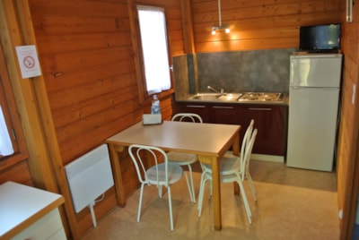 Traditional Flower Chalet adapted for people with reduced mobility