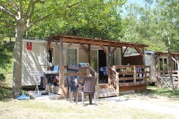Huuraccommodatie(s) - Stacaravan  27.5M²- 2 Slaapkamers - Camping Porte de Provence