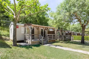 Locatif - Mobil-home 27.5m² - 2 bedrooms - Camping Porte de Provence
