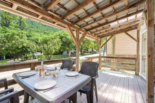 Accommodation - Mobil-Home 27.5M² - 2 Bedrooms - image n°2 - Camping Porte de Provence