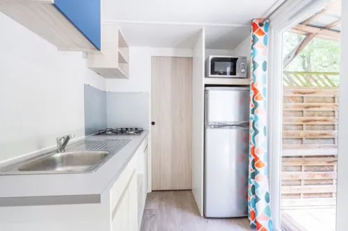 Accommodation - Mobil-Home 27.5M² - 2 Bedrooms - image n°4 - Camping Porte de Provence