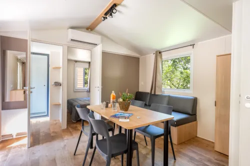 Accommodation - Mobile-Home Confort - 2 Bedrooms - Air-Conditioning - image n°5 - Camping Porte de Provence