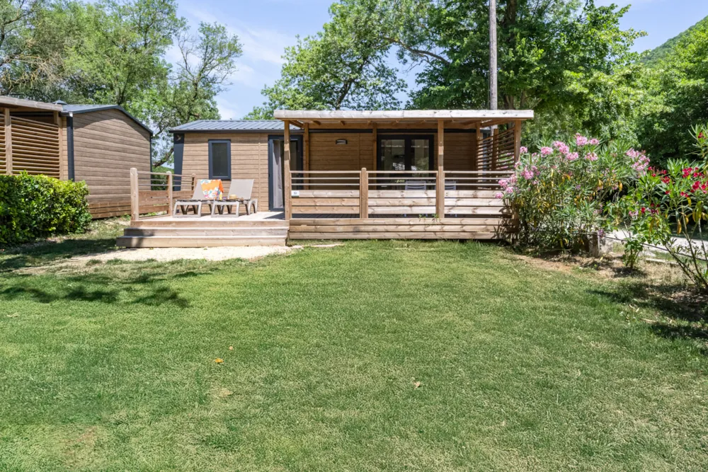 Location - Mobile Home Confort - 2 Chambres - Climatisé - Camping Porte de Provence