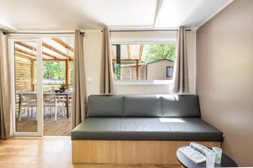 Location - Mobil-Home Confort - 3 Chambres - Climatisé - image n°6 - Camping Porte de Provence