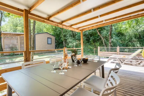 Location - Mobil-Home Confort - 3 Chambres - Climatisé - image n°3 - Camping Porte de Provence