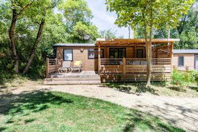 Mobile-home Confort - 3 bedrooms - air-conditioning
