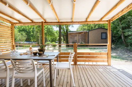 Location - Mobil-Home Confort - 3 Chambres - Climatisé - image n°4 - Camping Porte de Provence
