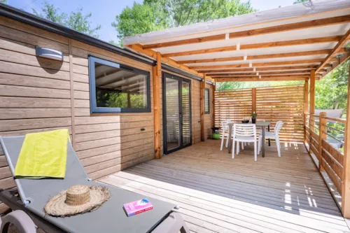 Location - Mobil-Home Confort - 3 Chambres - Climatisé - image n°2 - Camping Porte de Provence